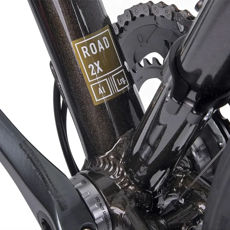 Kinesis UK R2 2024 Gravel Road Bike - Black/Gold-5